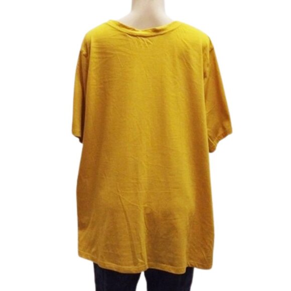 NWT Women's Plus Size Short Sleeve T-Shirt - Ava & Viv - 2X - Picture 4 of 8